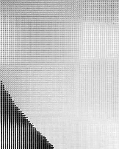 Wandverkleidung Wandpaneel WallFace 27378 M-Style Design Paneel Metall Mosaik Fliesen selbstklebend spiegelnd silber 0,96 qm