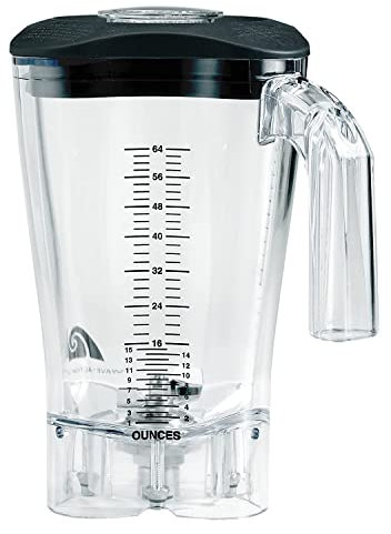 Hamilton Beach Commercial 6126-650-CE Polycarbonate Container for HBH550 and HBH650, Clear