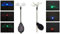 2x LED Solar-Außen-Garten-Leuchte-Stecker Schmetterling + Libelle farbwechselnd, IP44, Blumentopf-Wege-Party-Dekorations-Stimmungs-Lampe