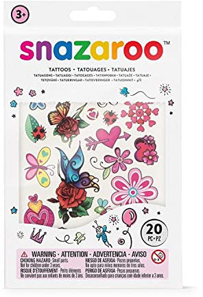 Snazaroo Face Paint Temporary Tattoo Set, Girls Fantasy