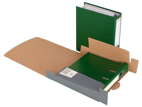 progressCARGO Ordner-Transportbox PC O01.03, DIN A4, 320 x 288 x 50 / 80 mm, 20-er Pack, anthrazit