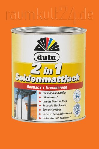 düfa 2in1 Seidenmattlack (Terracotta, 125 ml)