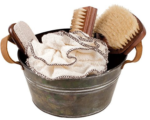 Croll & Denecke 40095 Geschenkset Zinkbottich