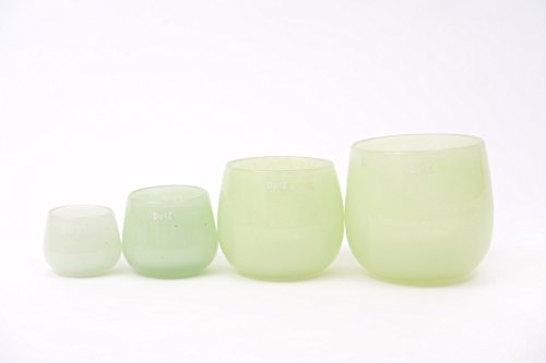 DutZ Pot hellgrün | H 7 cm D 10 cm | mundgeblasenes Glas