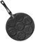 Nordic Ware 01908 Autumn Leaves Pancake Pan, Aluminium, 2.25 inches, Black