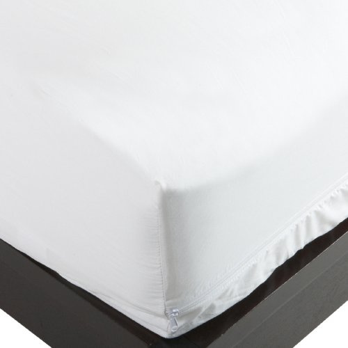 National Allergy 100% Cotton Cal King Mattress Protector Zippered 73x84x9