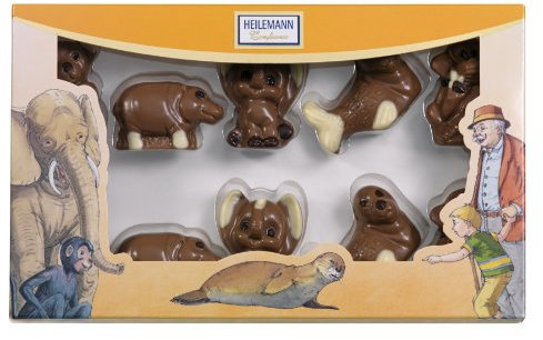 Heilemann Geschenkpackung Zoo Edelvollmilch, 100g
