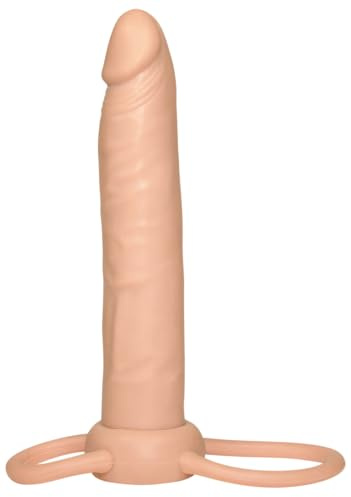 You2Toys Anal Special nature - Dildo für vaginales und anales Vergnügen, softer Stimulator mit Schlaufe für seinen Penis mit Hodenring, Sexytoy für Paare, hautfarben