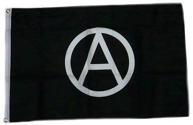 Fahne/Flagge Anarchie NEU 90 x 150 cm