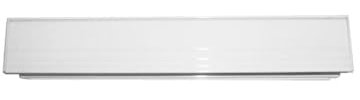 Slim line Metal Upvc Door Letterbox Slim-Master Letterbox - White