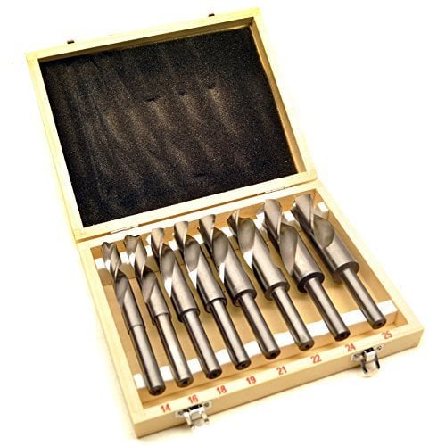 14-25mm Blacksmith HSS Twist Drill Bit Set 1/2 Shank TE112