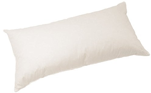 Öko Planet Daunen Kissen 40x80 cm, Kopfkissen mit Bio Baumwoll-Bezug, waschbar