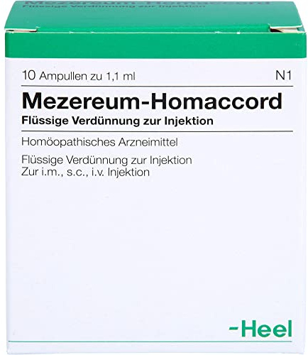 MEZEREUM HOMACCORD Ampullen 10 St