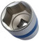 AERZETIX - Llave de vaso - Hexagonal 32 mm- 1/2” -CrV - C2201