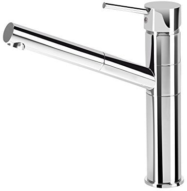 Deante Stehende Spülbeckenbatterie Ausflussrohr herausnehmbarem Brausekopf Spültisch Armatur Küche Chrom Wasserhahn Filter Brause Einhandmischer Aster