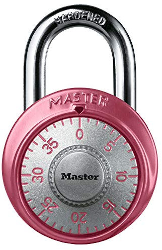Master Lock 1530DPNK Schließfachschloss Zahlenschloss rosa