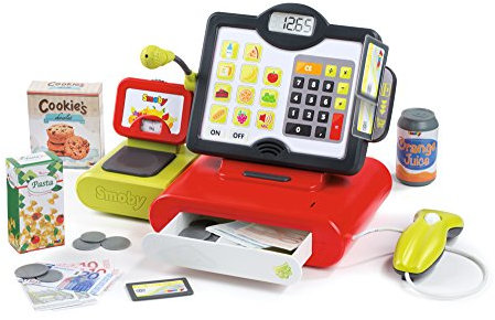 Smoby 350102 350102-Elektronische Supermarktkasse SM 3501021