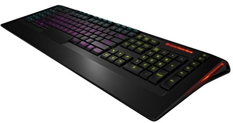 SteelSeries Apex 350 Gaming Keyboard, 5 Zone RGB LED Backlit