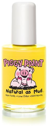 Piggy Paint Non-toxic Girls Nail Polish - Safe, Chemical Free. Bae Bee Bliss