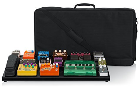 Gator Extra großes Pedalboard mit Tasche, 81,3 x 43,2 cm, Schwarz