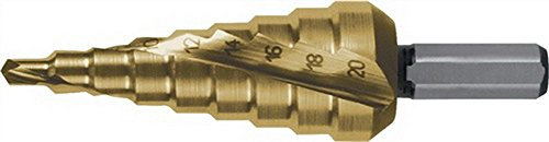 Ruko 101051T - Broca escalonada HSS-TiN (Nº 1)