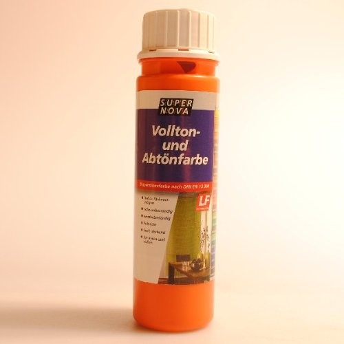 Vollton- und Abtönfarbe 250 ml, Farbe:Rot