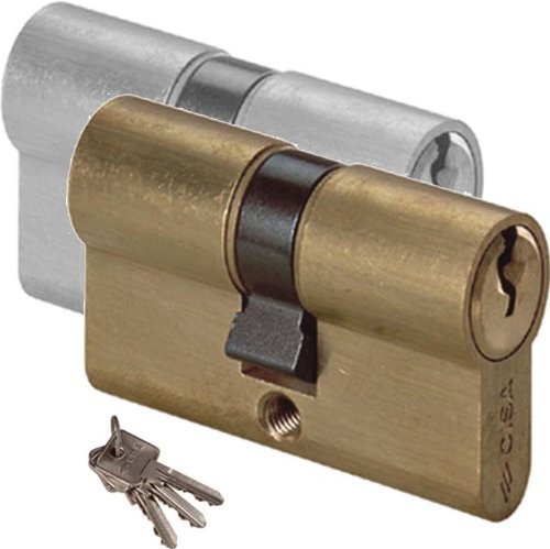 Cilindro da Infilare Sagomato Cisa 0G300 Misura 79 mm 40/40 mm Ottone