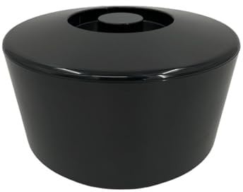 Chabrias Ltd 10L Ice Bucket With Lid & Removable Draining Liner UK Made Hard Wearing Plastic Construction, Ideal for both Home and Professional Use (Black, 10 Litre)