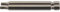 Draper 64321 4mm 1/4 Hex Hexagonal Insert Bit 75mm Long (2 Piece)