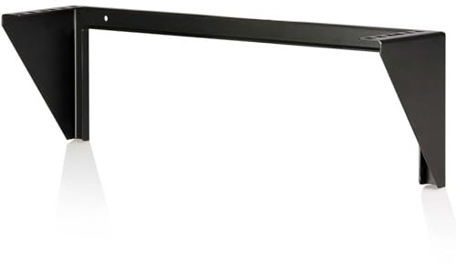 StarTech.com Bracket de 2U Vertical de Montaje en Pared para Panel de Parcheo - de Acero - Rack de Acero con Hardware para Equipo de Redes y Servidores de 19 Pulgadas (RK219WALLV)