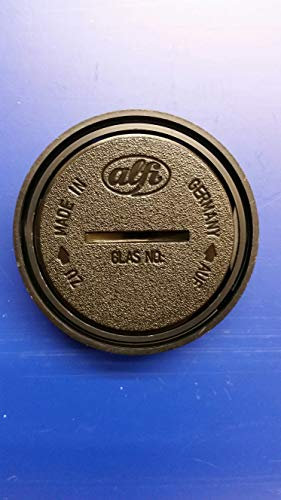 alfi 9101.000.000 Bodenverschraubung, Edelstahl, Silber, 8 x 8 x 2,7 cm