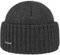 Stetson Northport Wintermütze aus Merinowolle - Mütze Made in Italy - Seemannsmütze für Damen/Herren - Wollmütze Herbst/Winter - Merinomütze Anthrazit One Size