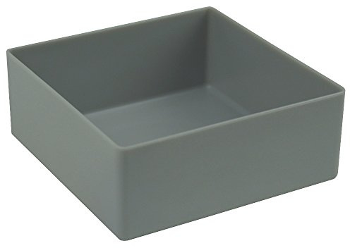 1a-TopStore 6 Stück Universal-Sortierkästen, grau, Abm. ca. 10 x 10 x 4 cm (LxBxH)