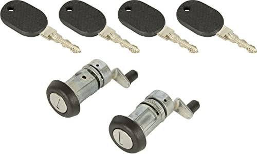 TarosTrade 60-0246-N-83739 Cilindretti Serratura Anteriore Con 4 Chiavi Uguali Per Citroen Jum