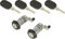 TarosTrade 60-0246-N-83739 Cilindretti Serratura Anteriore Con 4 Chiavi Uguali Per Citroen Jum