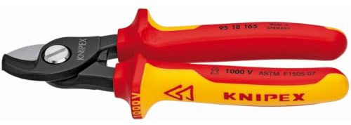 KNIPEX Tools 9518165US Kabelschere, isoliert, 1000 V