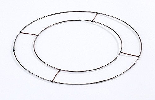 5 X 10 wire wreath rings flowers/grave/memorial craft christmas wreath