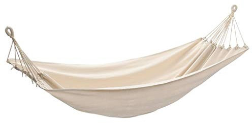 vidaXL Hängematte 260 x 150 cm XL cremefarben