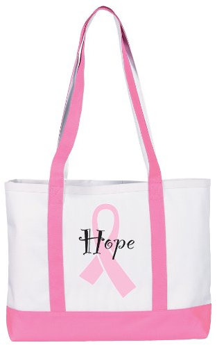 NCD Medical/Prestige Medical 705-PRH Grand sac en toile Motif nœud rose et cœurs