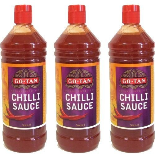 GoTan Asia-Sauce 'Sweet-Chilli' 3 x 1000ml (Süß-Chilli)