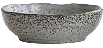 House Doctor - Bol rústico, color gris, 21,5, Gris, Dia: 11,5 cm, H.: 3,8 cm