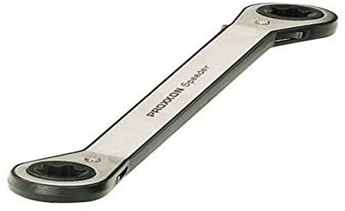 Proxxon 23215 Speeder Ratschenschlüssel 17x19mm Kröpfung 25° Ring-Einsatz aus CrV-Stahl Links-/Rechtsumschaltung