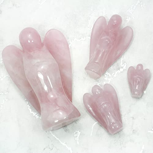 Rose Quartz Celestial Angel Small - AS10