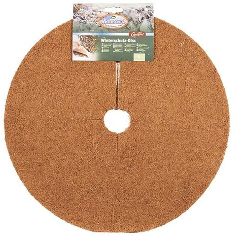 Videx-Winterschutz-Disc, Kokosscheibe mit Loch, natur Ø 60 cm