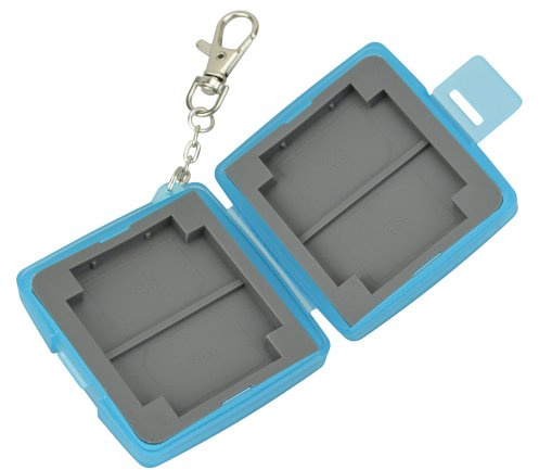 JJC MC 6B Multi Card case Blauw, Blue