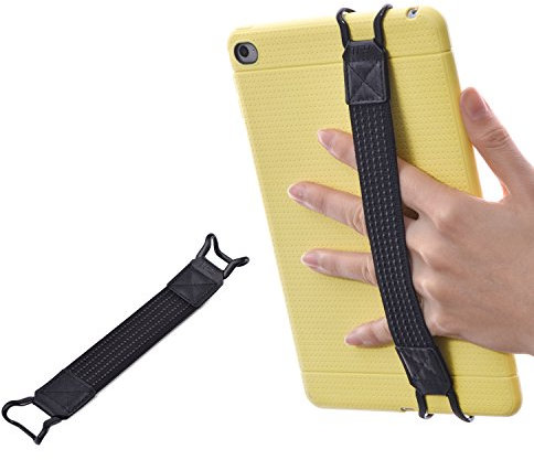 TFY Sicherheits-Handschlaufe für Tablets – kompatibel mit iPad (iPad 10. Generation/iPad Mini 6/iPad Air 5/iPad Pro 9,7 Zoll) – Samsung Tablets und mehr (einteilig)