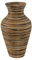 korb.outlet Vase aus Rattan/Bodenvase Rund (2)