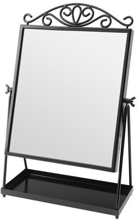 Black Table mirror by KARMSUND