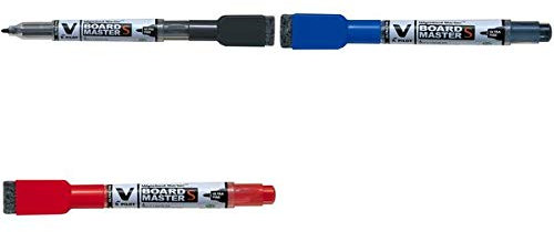 PILOT 512551 Whiteboard-Marker V BOARD MASTER S, mit Schwämmchen