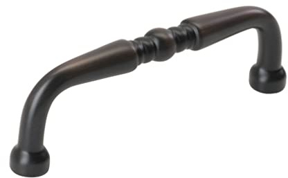 Amerock | Cabinet Pull | Oil Rubbed Bronze | 3 inch (76 mm) Center to Center | Everyday Heritage | 1 Pack | Drawer Pull | Drawer Handle | Cabinet Hardware